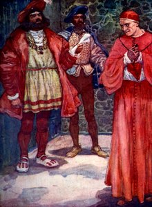 Enrico mandò via Wolsey dalla corte, c1529