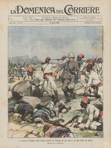 Lo scontro di Danane nella colonia italiana del Benadir fra gli ascari e le tribù ribelli dei Bimal