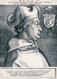 Cardinale Albrecht di Brandeburgo Il Grande Cardinale, 1523 1906