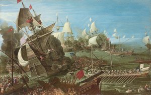 La battaglia di Lepanto, 1622