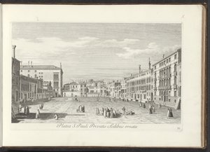 Veduta di Campo San Polo a Venezia
