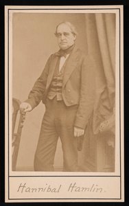 Ritratto di Hannibal Hamlin 1809-1891, 1857
