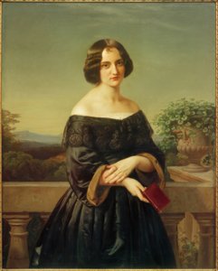 Marie Wiegmann / Dipinto di Carl Ferdinand Sohn