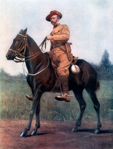 Tenente colonnello Edward Bethune, comandante della fanteria montata di Bethune