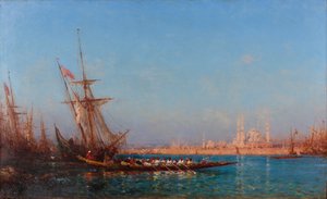 Veduta di Istanbul, seconda metà del XIX secolo