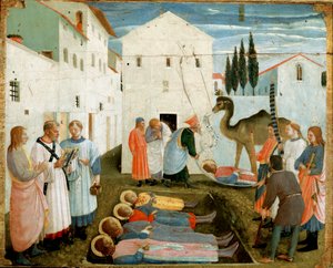 La sepoltura dei Santi Cosma e Damiano