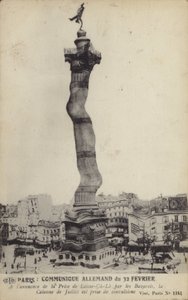 La Colonna di Luglio è presa da convulsioni
