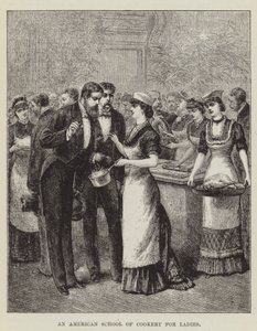 Una scuola di cucina americana per signore