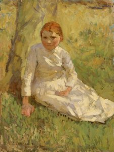 Ragazza in un campo