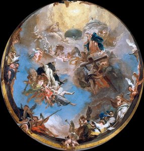 La Gloria di San Domenico, ca 1738