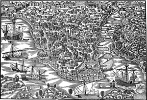 Costantinopoli, metà del XVI secolo