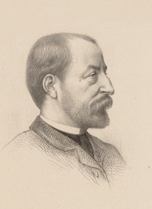 Ritratto del compositore Camille Saint-Saëns