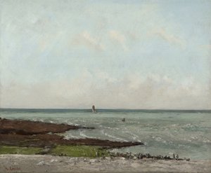 Lavandaie a bassa marea, Étretat