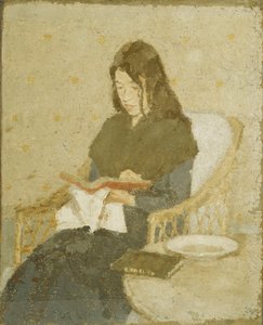 La donna seduta