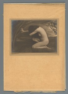 Ritratto di Mies Rosenboom-Merkelbach come nudo inginocchiato