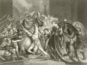 Sindaco di Londra che uccide Wat Tyler