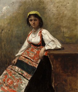Donna italiana La Morieri, c. 1872