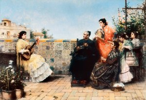 La visita del curato (inizio XX secolo)