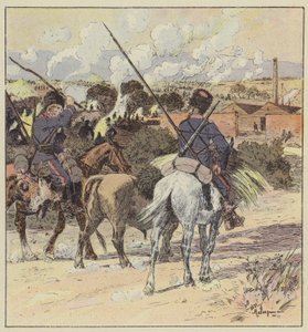 Bivacco dei cosacchi del generale Rennenkampf
