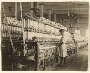 [Filatrice quattordicenne, cotonificio di Brazos Valley, Texas occidentale].