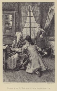 Ritorno di Jean-Jacques Rousseau a Les Charmettes