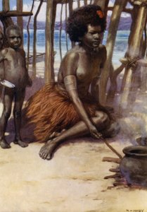 Cucinare il pasto, Nuova Guinea Britannica