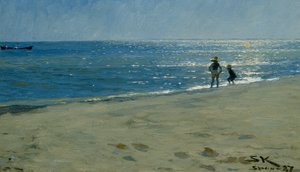Bagliore del sole sul mare, Skagen