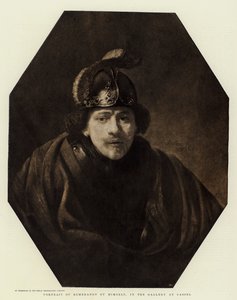 Ritratto di Rembrandt da sé stesso, nella Galleria di Cassel