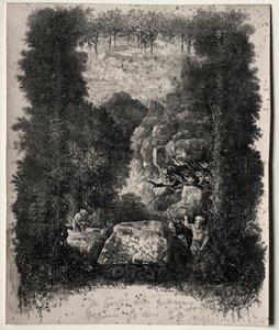 Primo frontespizio per Favole e Fiabe di Thierry-Faletans, 1868