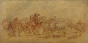 Studio per La fiera del cavallo