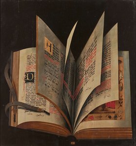 Un libro aperto, metà del XVI secolo