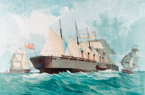 SS Great Eastern, la grande nave a vapore di IK Brunel, 1858