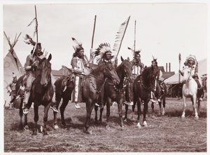 Spettacolo del selvaggio West, c 1905