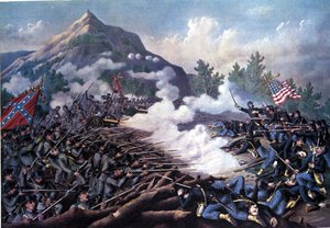 Guerra Civile Americana (1861 - 1865): Battaglia di Kennesaw Mountain (Georgia) 27 giugno