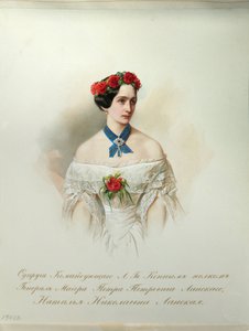 Ritratto di Natalia Pushkina-Lanskaya (dall