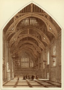 Interno della Guildhall, Città di Londra, 1886