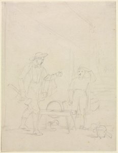 Chi girerà la macina?, c. 1850