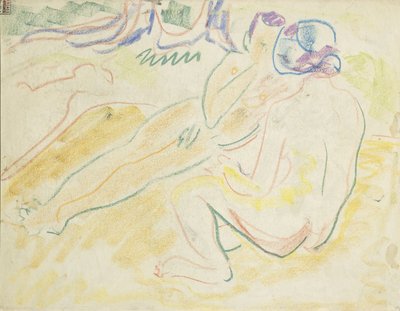 Due Nudi Distesi da Ernst Ludwig Kirchner