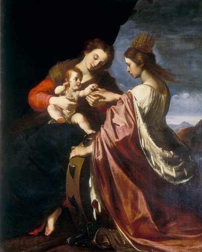 Matrimonio di Santa Caterina da Giovanni Mannozzi