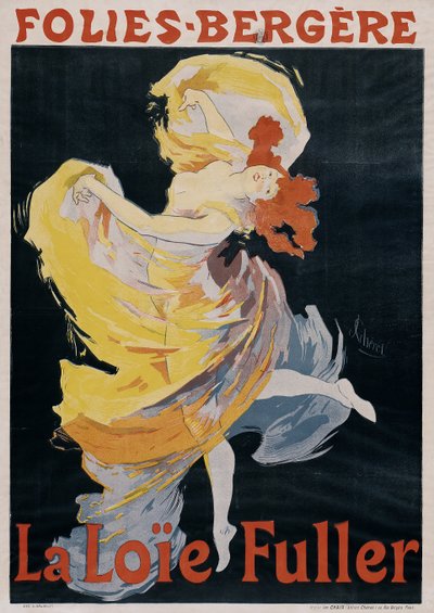 Poster di Loïe Fuller da Jules Cheret