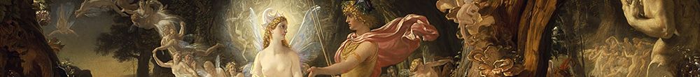 La lite di Oberon e Titania (Joseph Noel Paton)